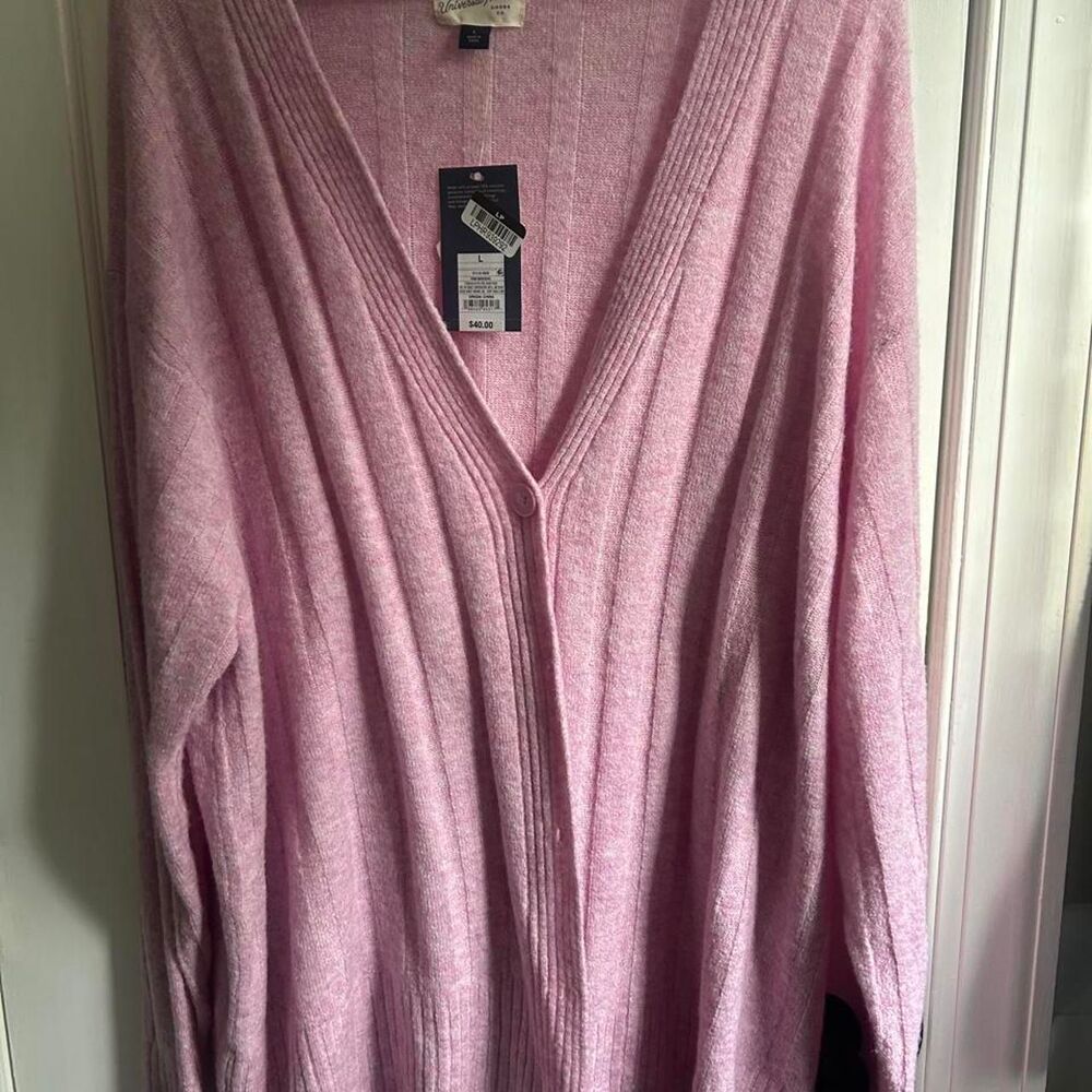 Universal-thread Women's Pink Cardigan
